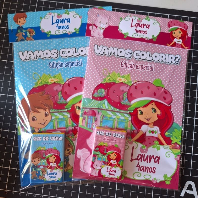 LIVRO DE COLORIR LEMBRANCINHA LUXO